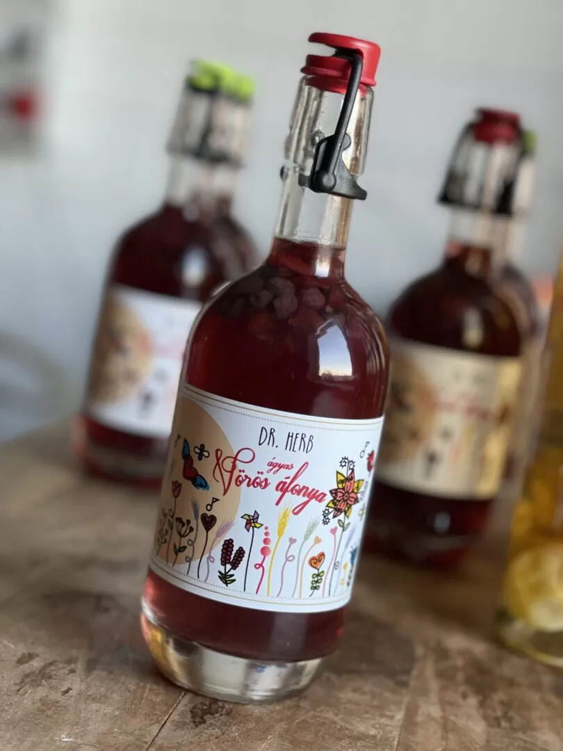 Dr. Herb Ágyas Vörösáfonya szeszesital 0,5 l